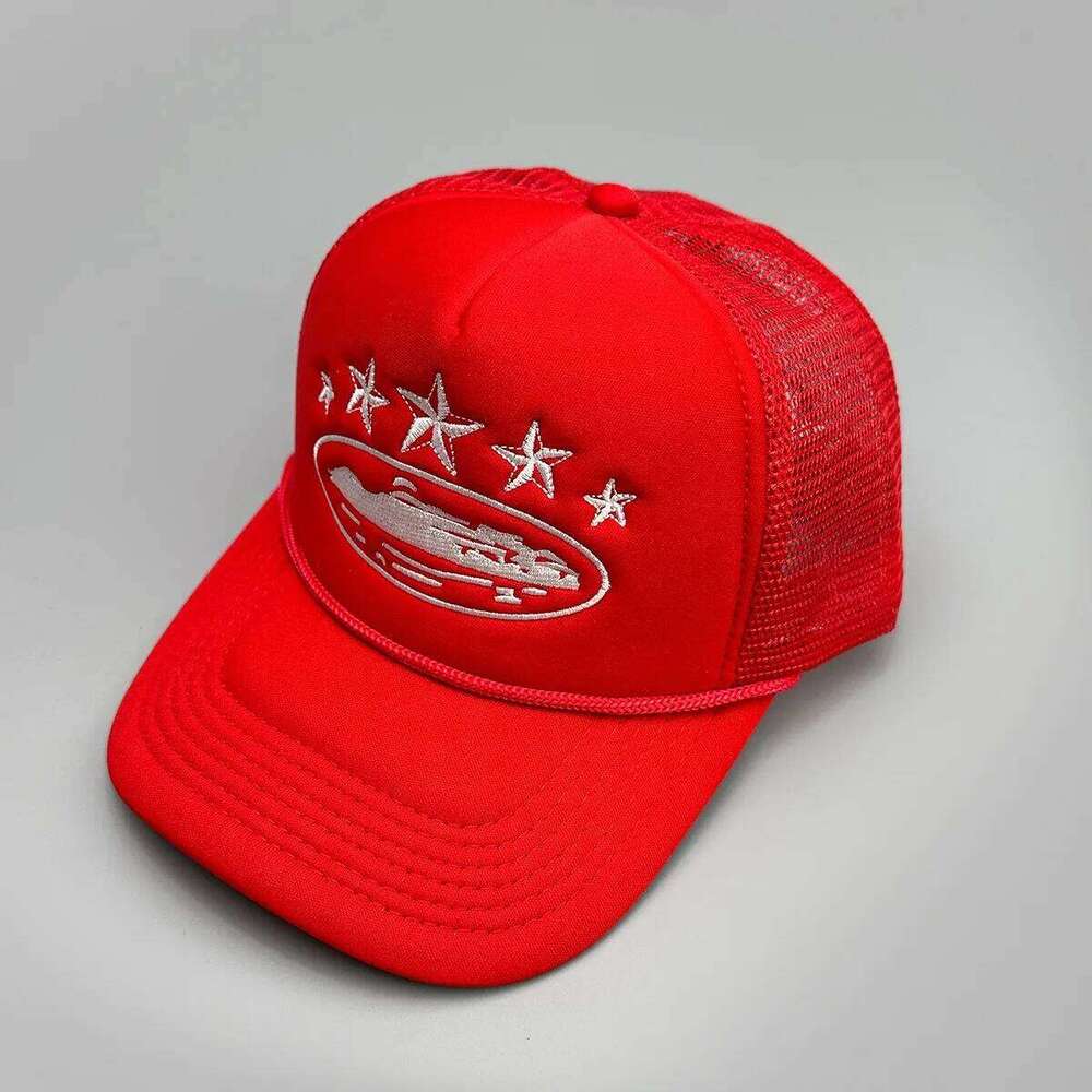 Cruise Ship Pattern Summer Five-star Mesh Cap for Men and Women Outdoor Beach Sun Protection Trucker Baseball Caps W260626 - view 5