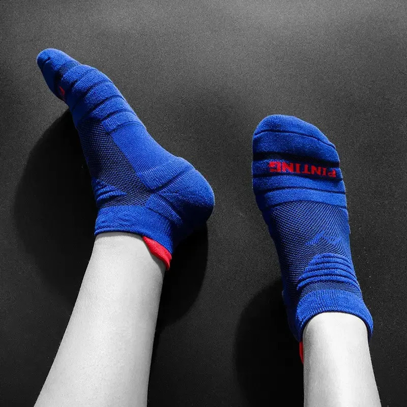 14 Pairs Men Professional Outdoor Sports Socks Fashionable Running Deodorizing Sweat Absorbing Towel Bottom 260622 - view 4