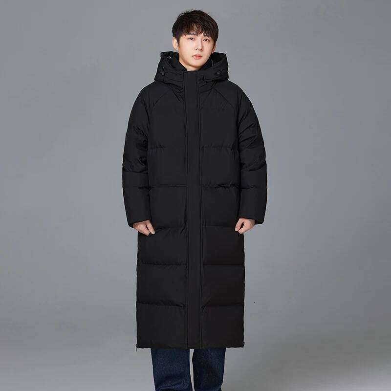 Men's Outdoor Hiking and Camping Windproof Breathable Long Down Comfortable Fashionable Trendy Winter Couple Jacket W260626 - view 3