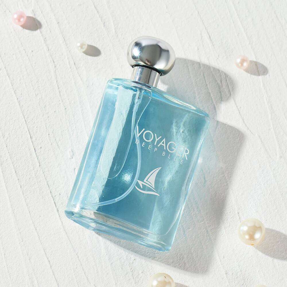100ML 3.4FL.OZ Voyager Long Lasting Perfume Hombre, Woody Aquatic Eau de Parfum for Men, Musk Cedar Cologne Men Fragrance Spray 26L0626 - view 4