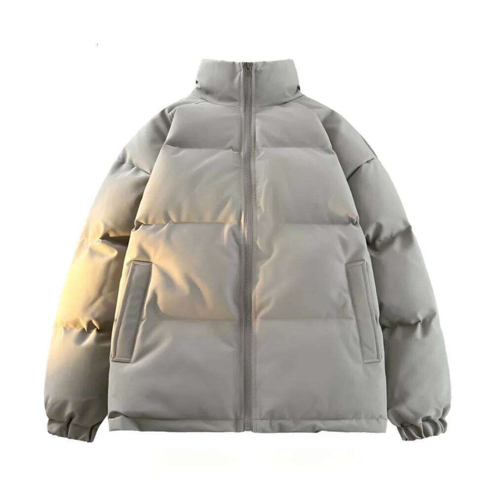 Winter Jacket Men Parkas Thicken Warm Mens Stand Collar Jackets Solid Color Parka Coat Women Fashion New Streetwear J260626 - view 4