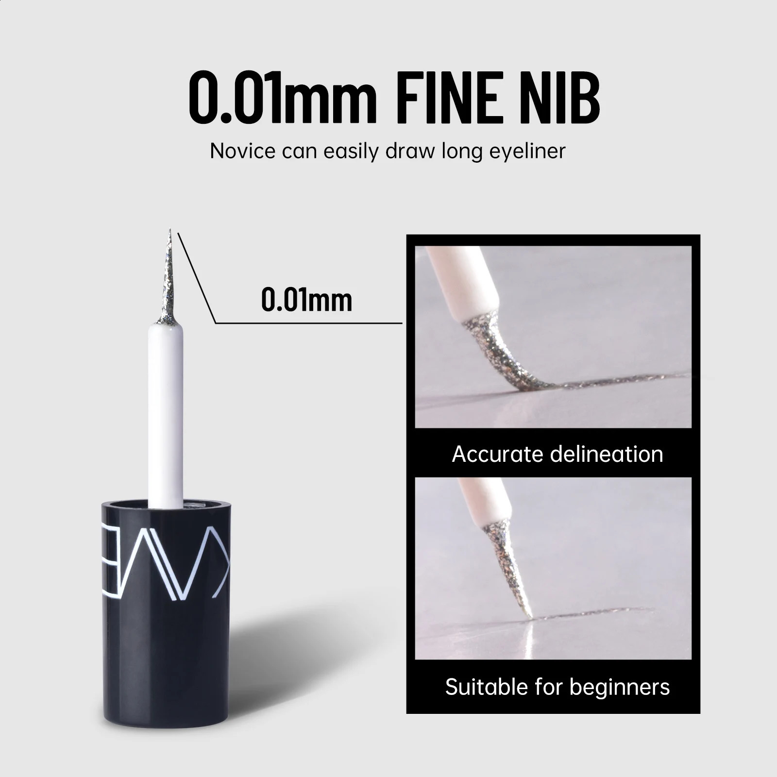 Diamond shiny eyeliner liquid Pearl light color fast drying waterproof eyeliner liquid 260626 - view 4