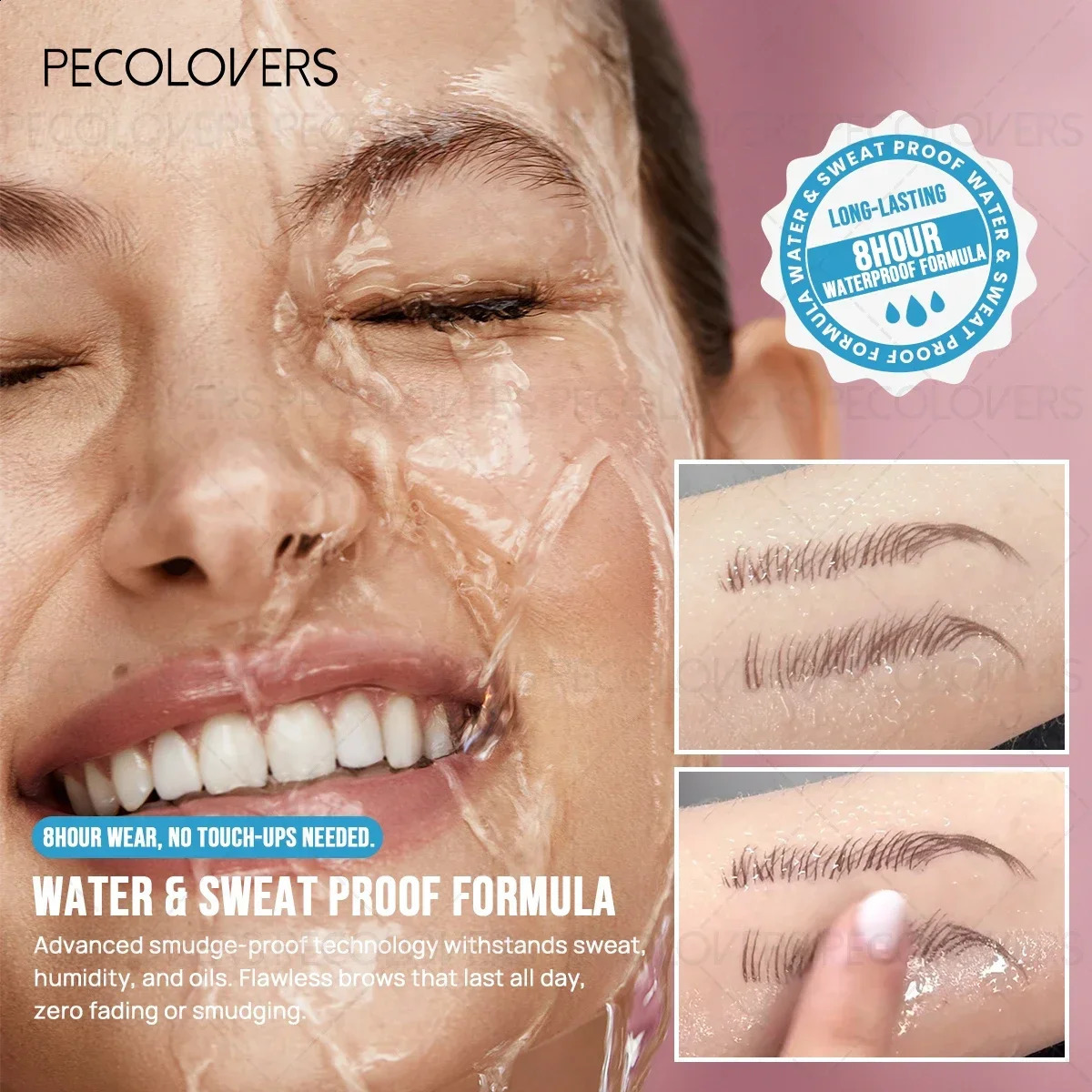 1PC Liquid Eyebrow Pencil - Multi-Function Hairline Filling Ideal for Holiday Makeup Christmas 260626 - view 6