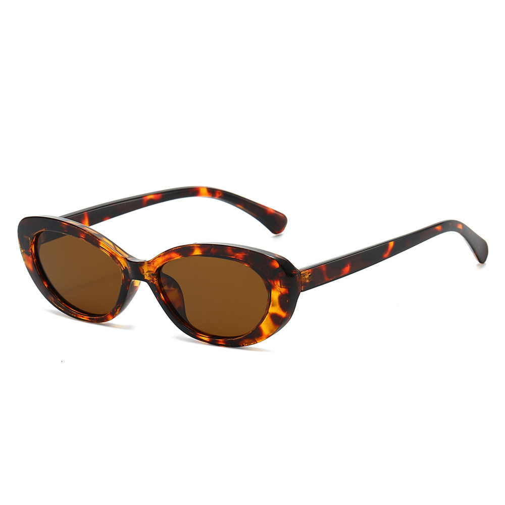 2026 New Model Small Frame Cat Eye Sunglasses European And American Fashion Simple Plain Design Popular Export Glasses Wholesale - view 5