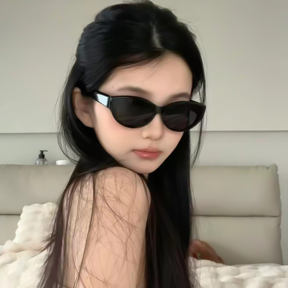 New Cat Eye for Women, High-End Look, Face Slimming, UV Sun Protection, Men's Polarized Sunglasses wholesale - view 5