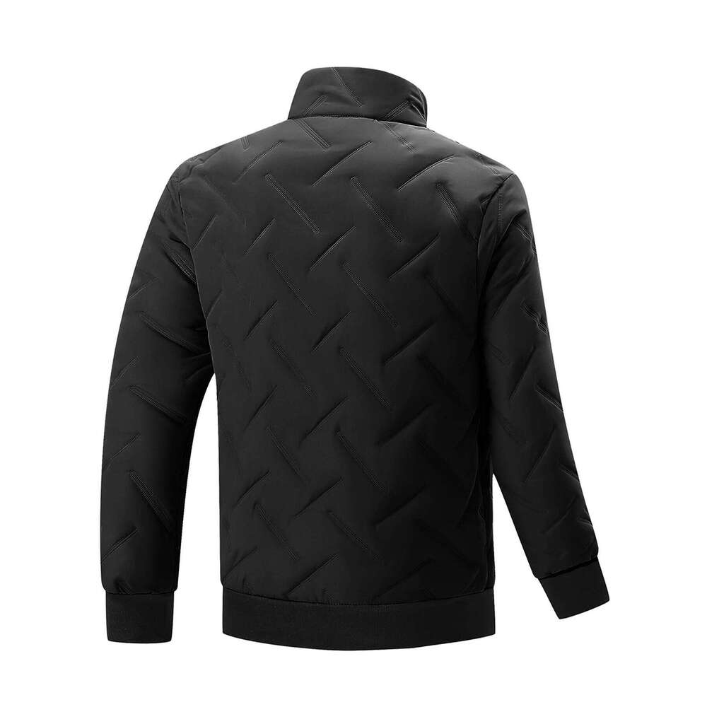 Men's Casual Stand-Up Collar Jacket, Autumn Winter Style Coat, Windproof, Cold-Proof, and Warm Top J260626 - view 3
