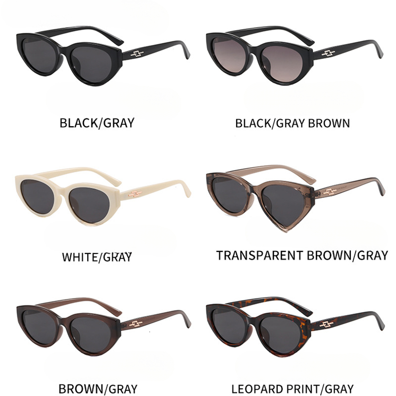 Retro Cat Eye GM Sunglasses for Women High End Polarized Korean Style TR Fashion Glasses Trendy Sunglasses for Men New Model - view 4