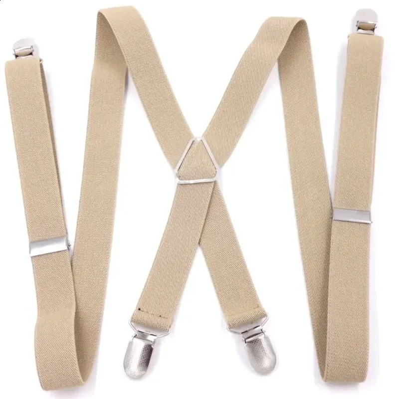 Elastic Adjustable Suspenders for Adults And Kids - Men Women Braces Suspender Set for Children Boys Girls Wedding Accessories 260626 - view 5