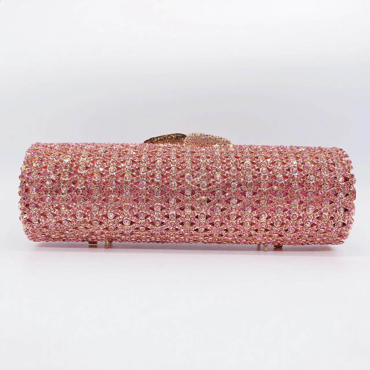 Female Grey Crystal Clutches Lady Evening Bag Party Prom Stones Handbags y Women Wedding Bridal Clutch Purse 260612 - view 7