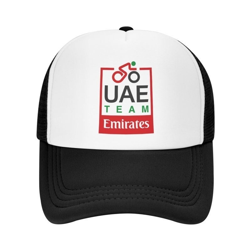 UAE Road Vehicle Print Mesh Baseball Cap Summer Breathable Sun Visor Hats Unisex Adjustable Adults Trucker Hat 260624