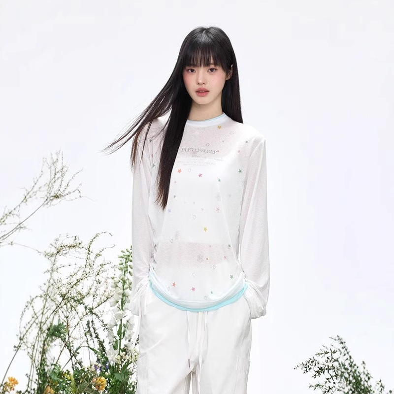 2025 Ballet-Style Top, Tencel Lyocell Sun Protection Shirt For Women, Summer Yellow High-End T-Shirt Sun Protection Clothing - view 4