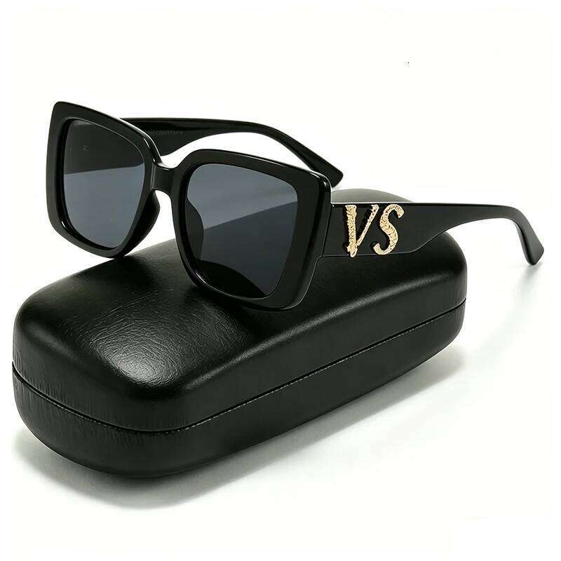 Square VS Sunglasses For Men Women Brand Design Fashion Driving UV400 Black Sun Glasses Retro Luxury Male Female Eyewear 2026 26Y0626 - view 1