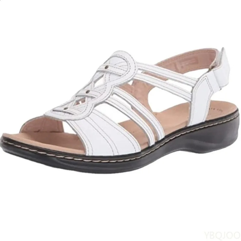 Womens Fashionable leisure Floral Sandals Wedges Outdoor Lightweight breathable Slippers Casual comfort WomenS flats 260626 - view 6