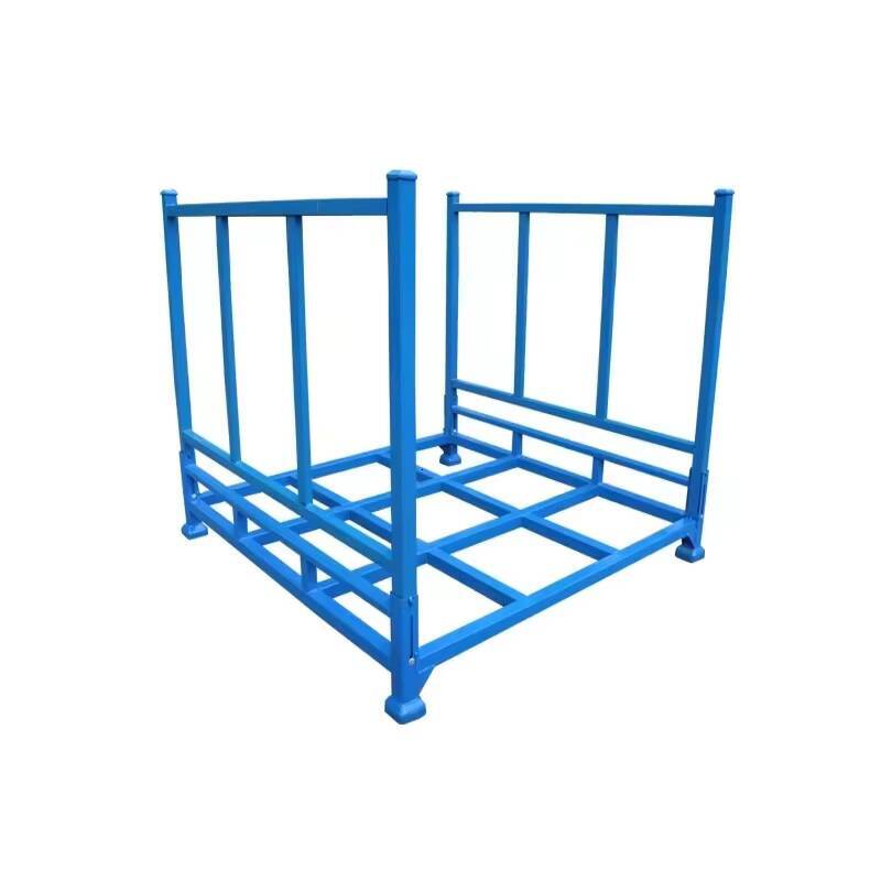 Factory price roll material warehouse shelf, pallet metal bracket, iron stacking rack, 1-3T load capacity - view 3