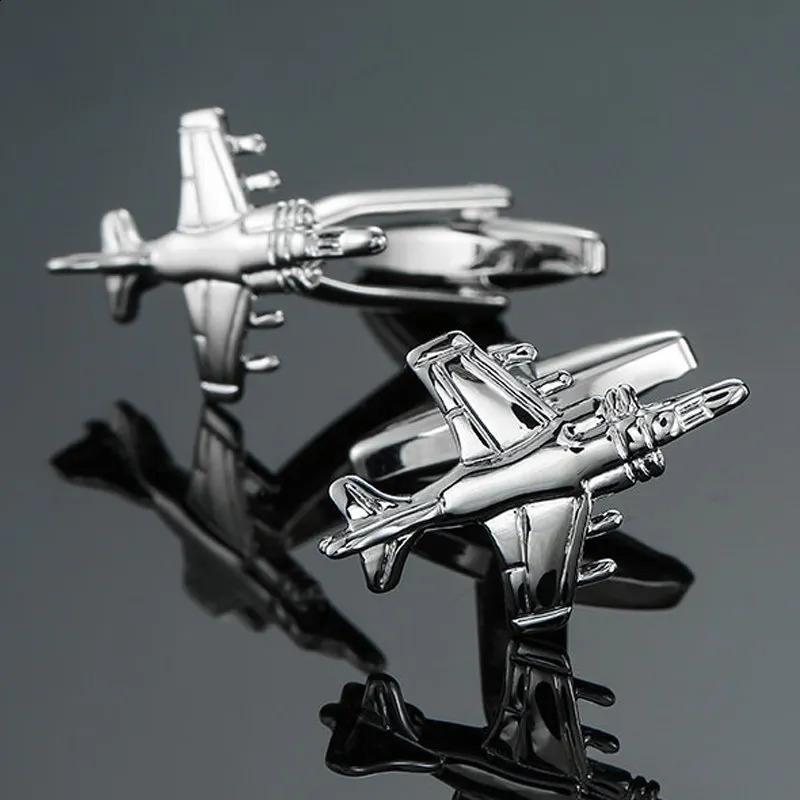 As high quality mens Cufflinks boat anchor racing bicycle aircraft Cufflinks mens Wedding Shirt badge pin gift 260626 - view 4
