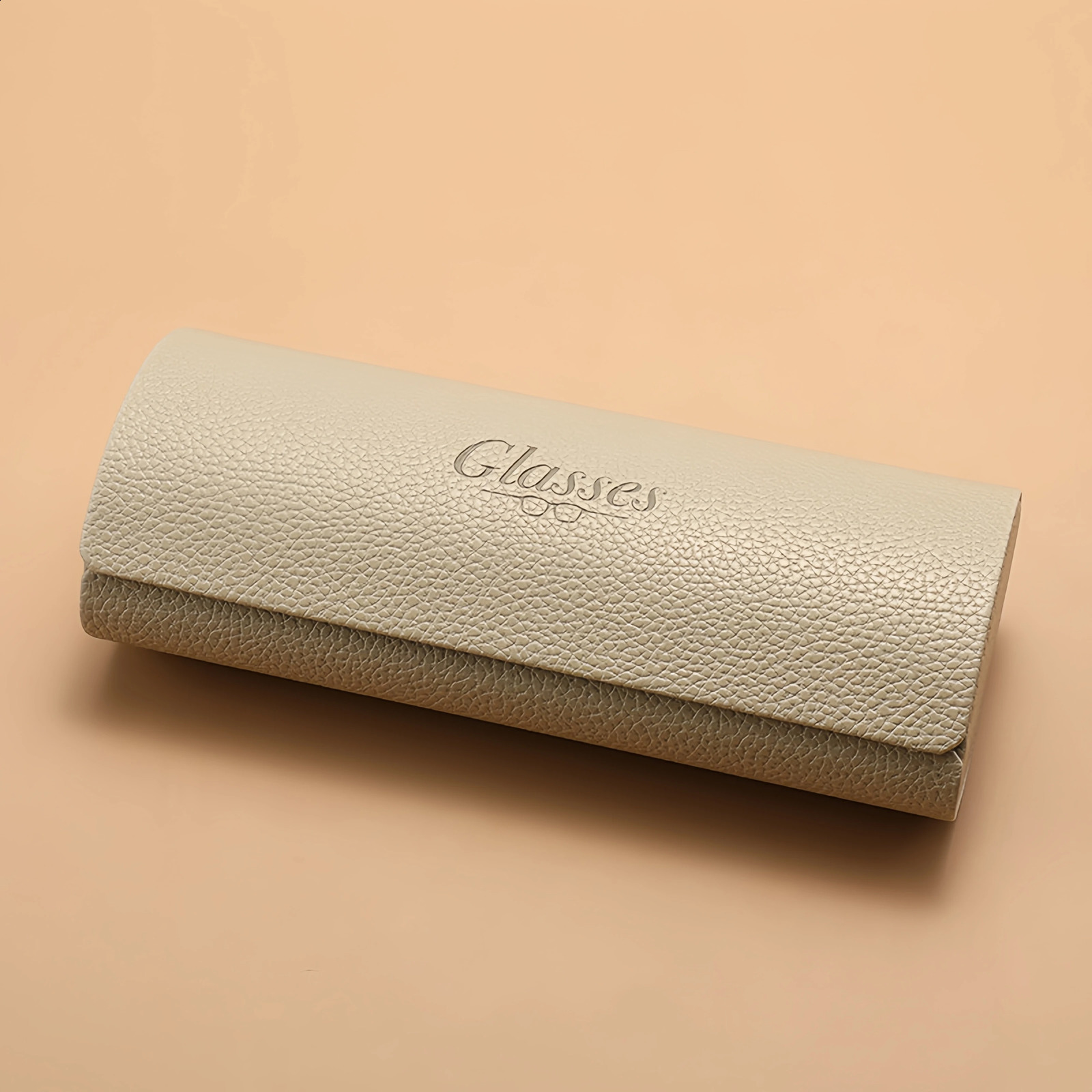 Fashionable and Simple Cylindrical Glasses Case Leather Pressure-Resistant Portable Unisex Glasses Storage Box 260625 - view 7