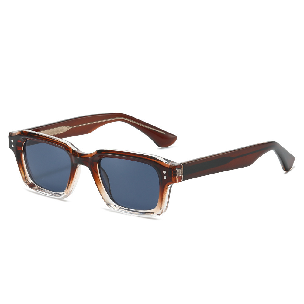 2026 New Polarized Sunglasses For Women With Pin Legs, Fashionable Square Frame, European And American Style, Outdoor Travel Sunshade Glasses - view 3