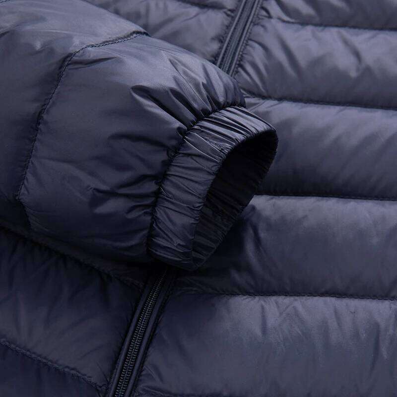 90 white duck men's light warm down jacket with a stand-up collar, fashionable versatile autumn and winter coat W260626 - view 6