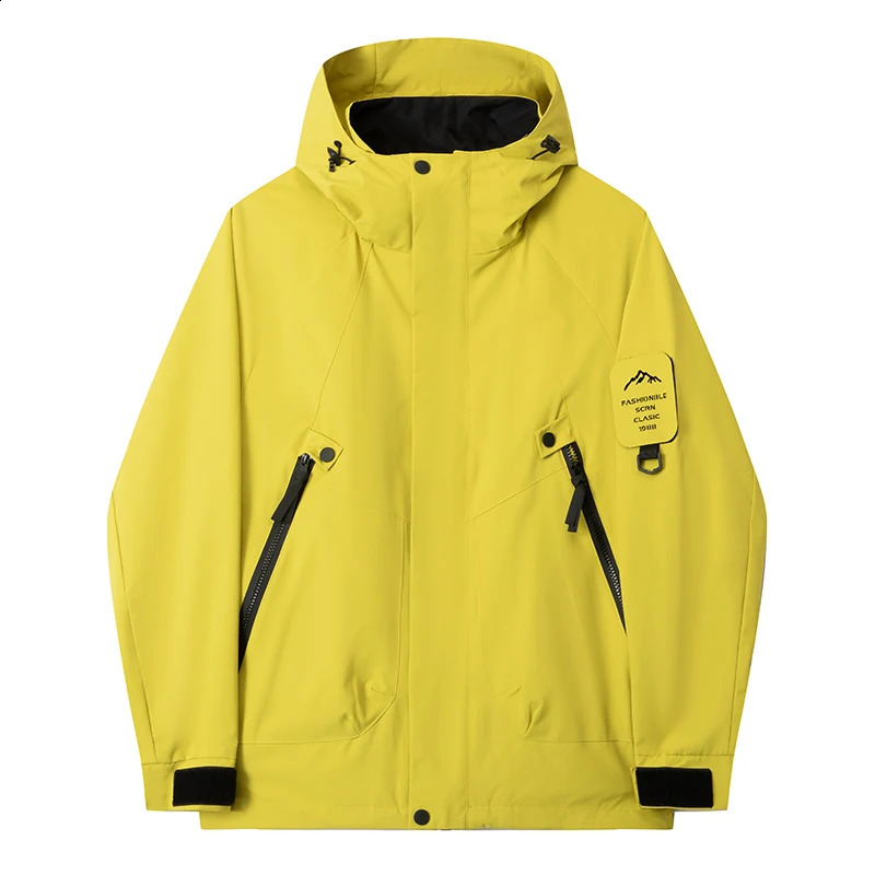 ARC Spring and Autumn Hardshell Jacket for Men Sports Ski Camping Casual Fashion Outdoor Mountaineering Tour Windstorm Jacket 260623 - view 7