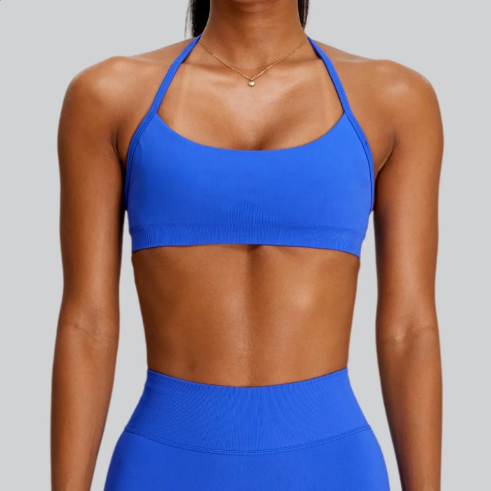 Seamless Yoga Bra Workout Tops Gym Fitness Sports Bras Sexy Athletic Sport Underwear Women Shockproo Backless Running Crop Top 260626