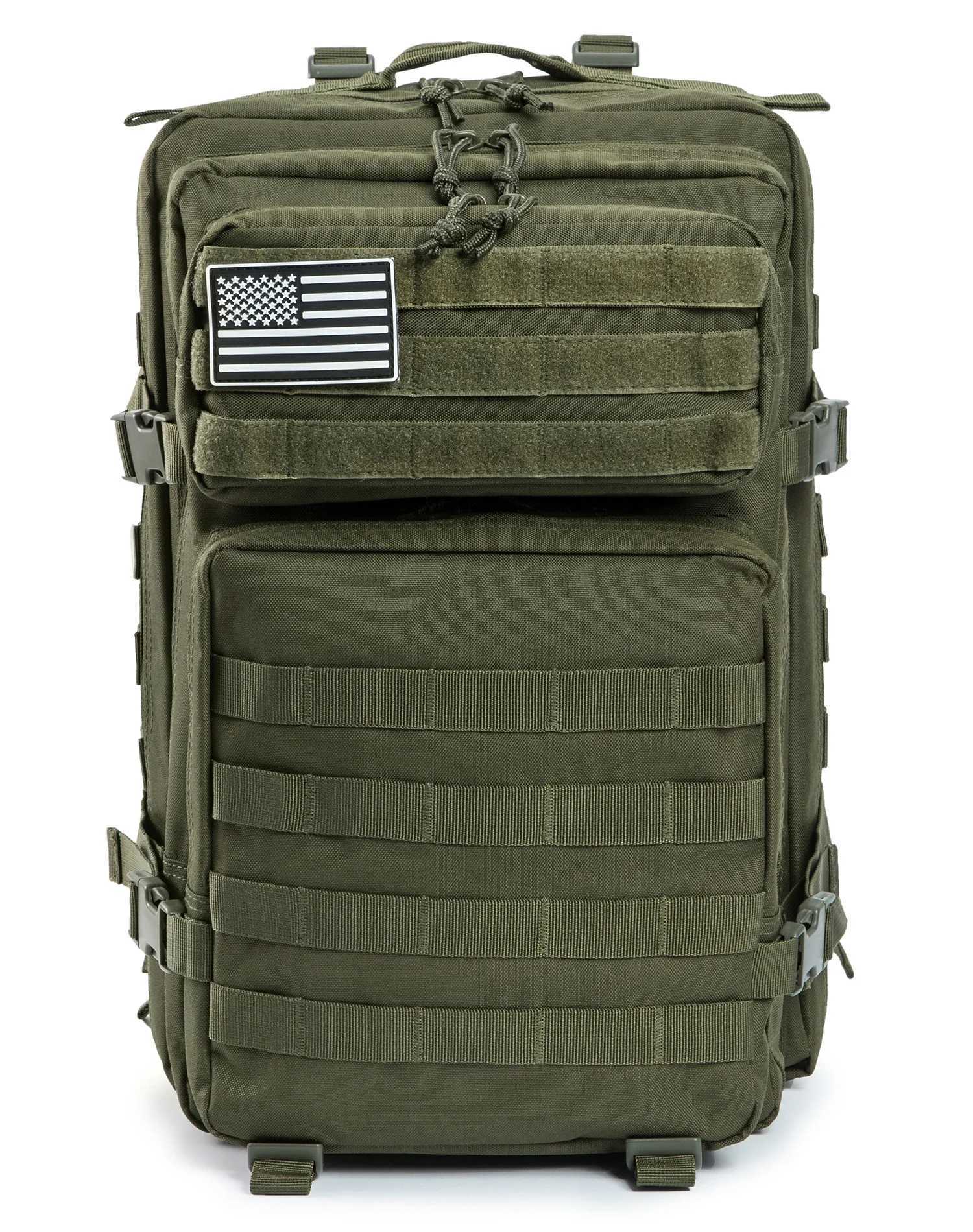 Tactical Backpack Large Capacity 45L Outdoor Rucksack 3 Day Fitness Hiking Bag Hiking Camping Gear Backpacks M260626 - view 4