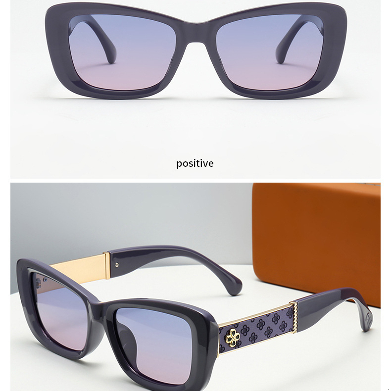 2026 Designer's New Niche Cat's Eye Frame Light Luxury Style High Quality Polarized Female Sunglasses Tiktok Little Red Book Net Red Sun Sha - view 9