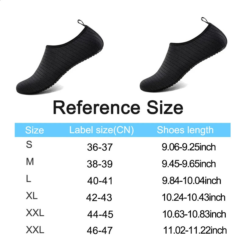 1Pair Wading Shoes Quick-drying Beach Barefoot Shoes Men Women Anti-slip Swimming Slippers Seaside Sports Sneakers Diving Socks 260622 - view 3