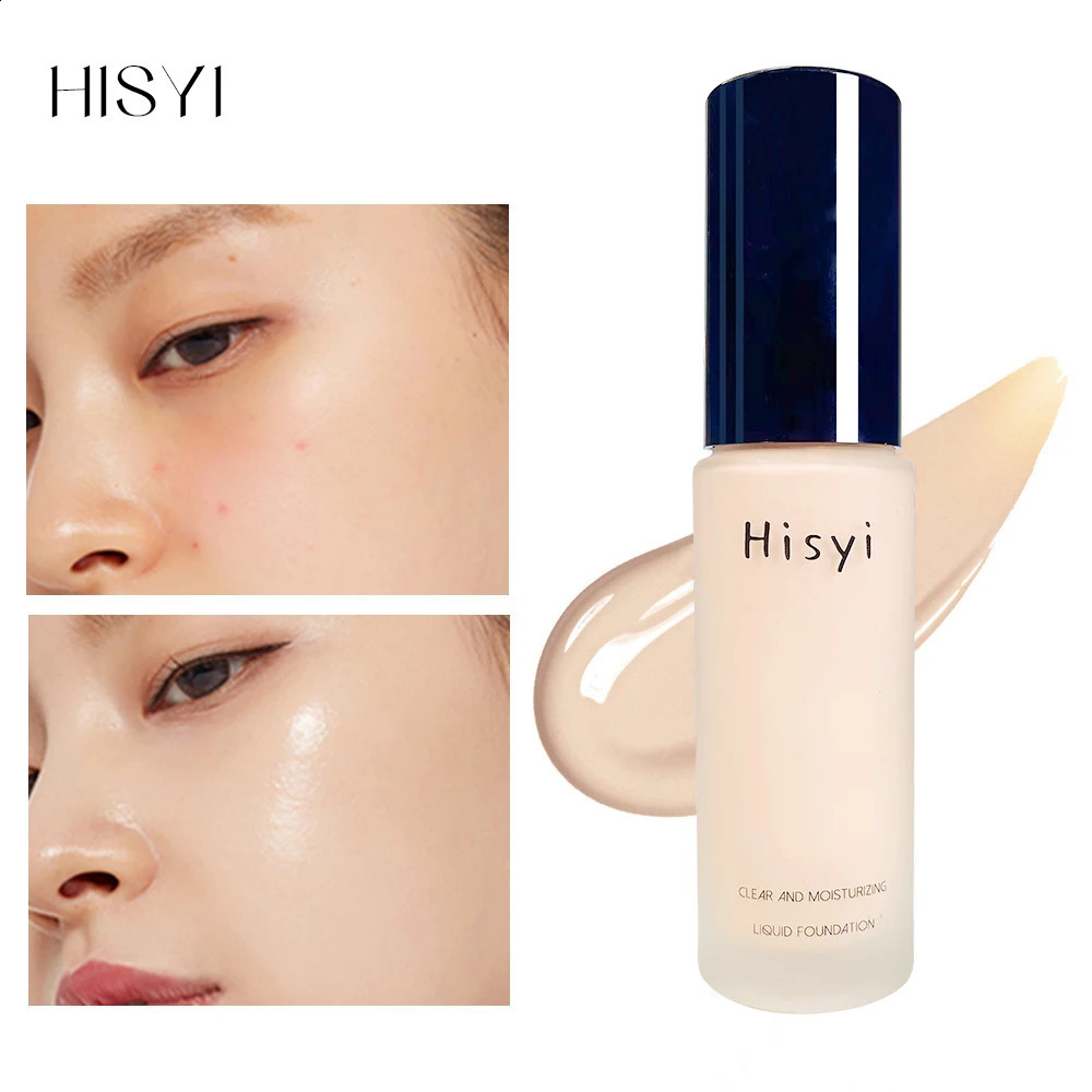 Liquid foundation naturally covers flaws without sticking powder plain face cream transparent foundation conceals blemishes 260625 - view 7