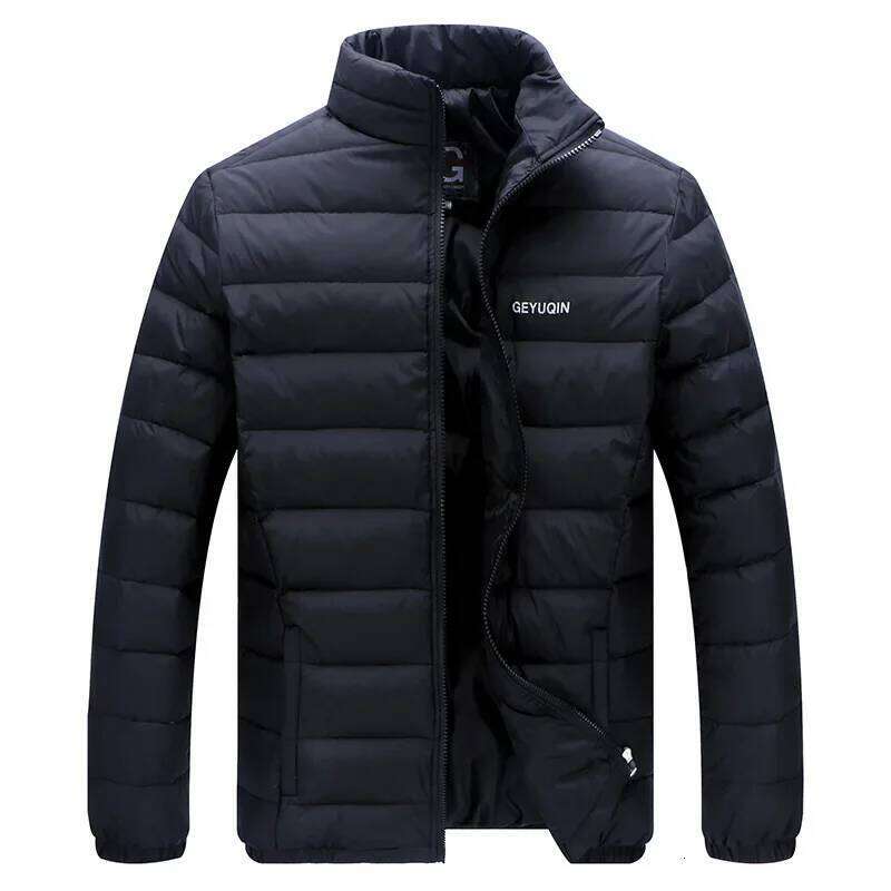 Quality Stand Collar Winter Duck Coats Men Warm Light Jackets Male Father's Down Coat Fashion Puffer Jackest JK-826 J260626 - view 4