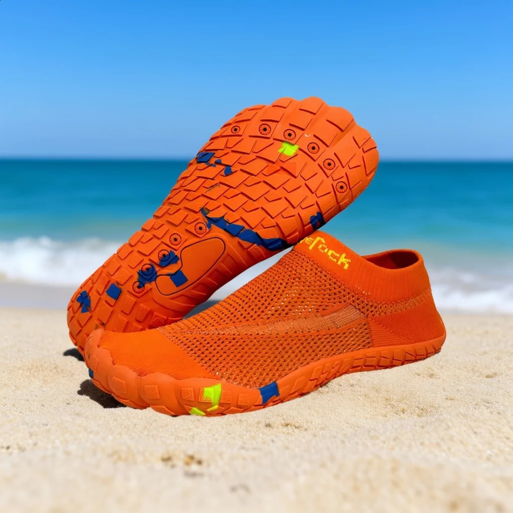 Slipon Knitted Aqua Shoes Men Women Breathable Mesh Quick Dry Wading Sneakers for Surfing Fishing Beach Water Sports 260626 - view 6