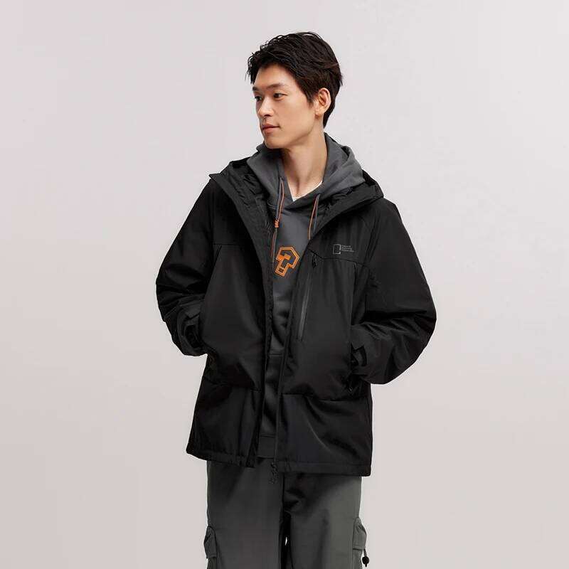 Semir Down Jacket Men Three-in-One 2024 Winter New Colorblocked Stand-Up Collar Protective Outerwear W260626 - view 5