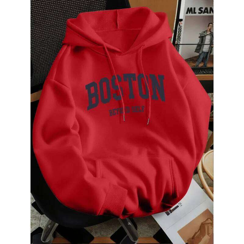 2026 New Men's Loose Hoodie Thin Spring Autumn Versatile Casual No Pilling Fade Resistant W260626 - view 3