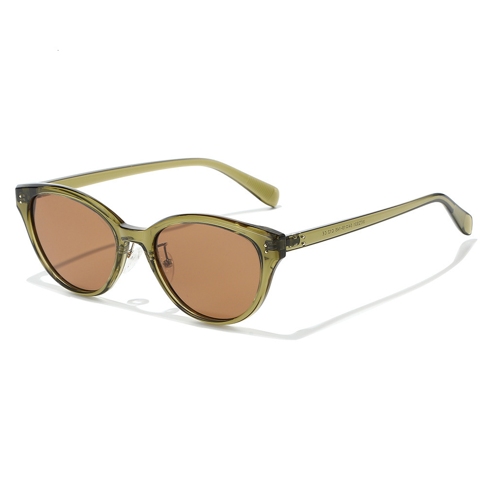 2026 Small Round Ultra-Light Tr90 Polarized Sunglasses, High-End Black Frame Sunglasses Wholesale - view 6