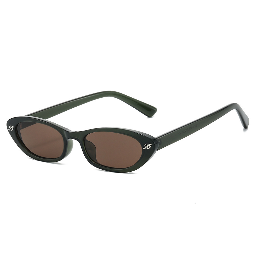 2026 New Small-Frame Cat-Eye Glasses, European And American Ins Style, UV Protection, Korean Version, Suitable For Natural Looks - view 3