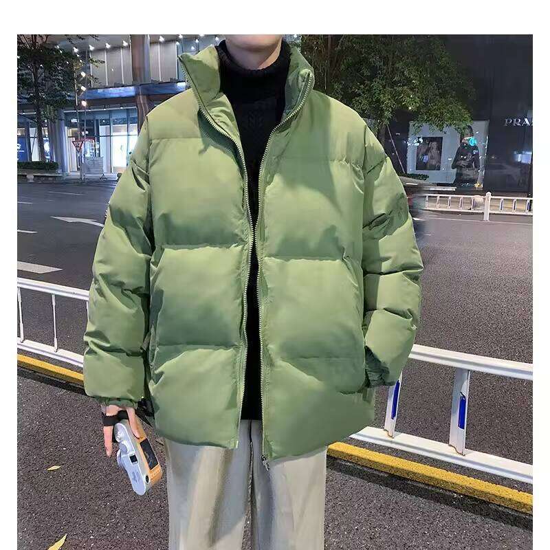 Autumn and Winter Thick Plush Clothing 2025 New Down Men's Cotton Jacket Bread Couple W260626 - view 5