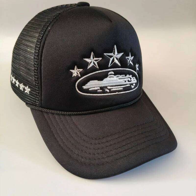 New Five Star Mesh Men's Street Hip Hop Women's Outdoor Sunshade Cycling Skateboard Daily Wearing Baseball Hat W260626