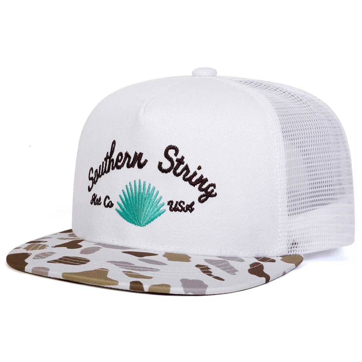 Embroidery STRING Unisex Hip-hop SOUTHERN Net Hats Spring Summer Outdoor Adjustable Casual Baseball Caps Sunscreen Hat M260626 - view 5