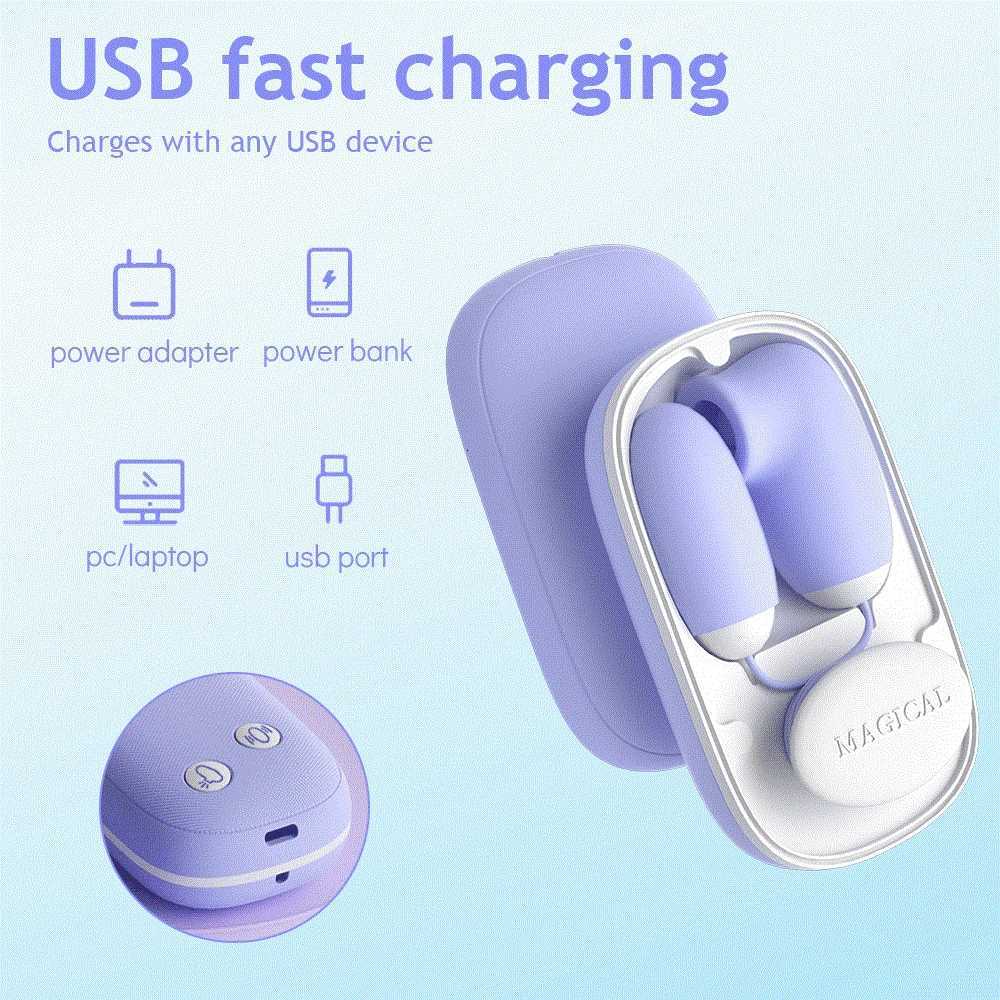 Magic Box Sucking Vibrator Portable Cute Jump Clitoral Nipple Sucker Stimulator Clit Vacuum G-pot Sex Toys For Women M260626 - view 7