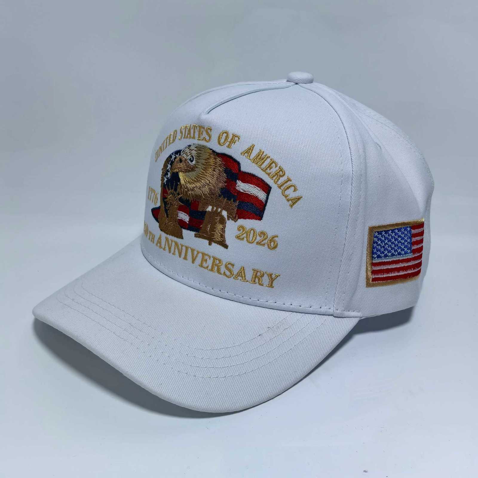 USA 250th Anniversary Baseball 1776-2026 Patriotic Eagle Embroidery Hat Unisex American Flag Adjustable Snapfor Ind M260626 - view 5