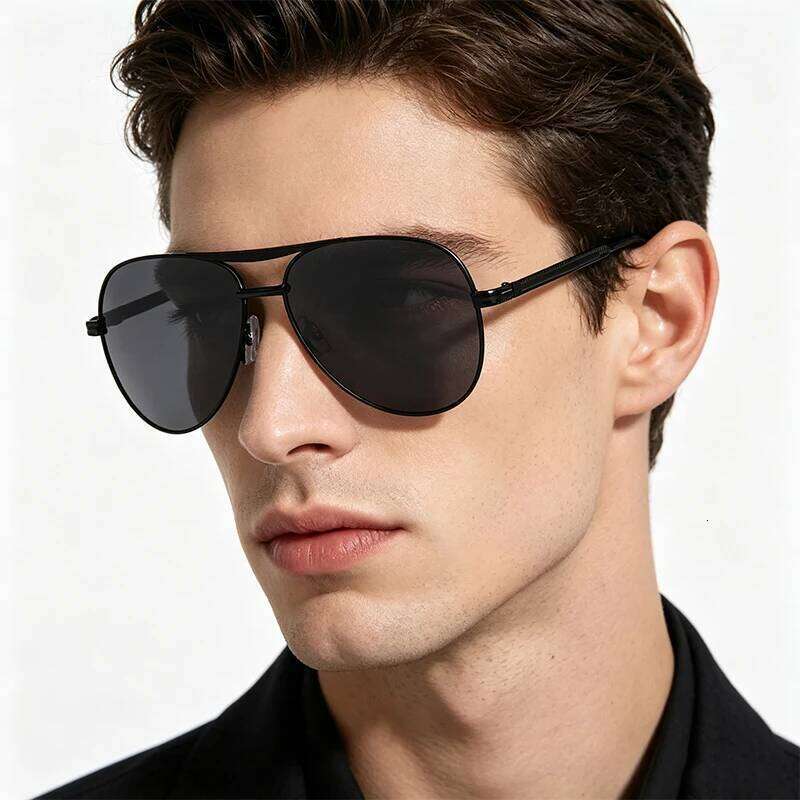 Brand Design Pilot Polarized Sunglasses For Men Women Fashion Trend Outdoor Cycling Car Driving Sun Glasses Goggle Eyewear 2026 26Y0626 - view 3