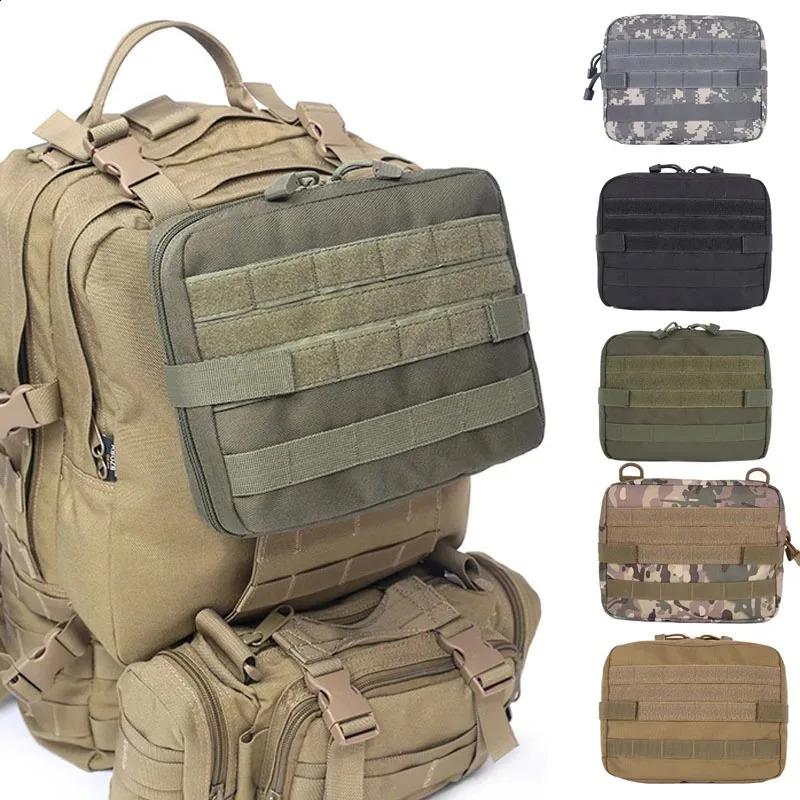 Molle Pouch Utility Bag EMT Tactical Outdoor Emergency Pack Camping Hunting Accessories Utility Multi-tool Kit EDC Bag 260626