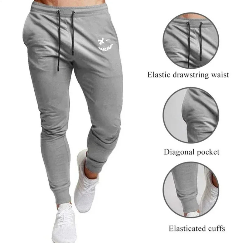 High Quality Mens Fashion Sports Jogging Pants Sweatpants Harajuku Fashion Street Pants S-3XL Trousers Casual thin style 260626 - view 4
