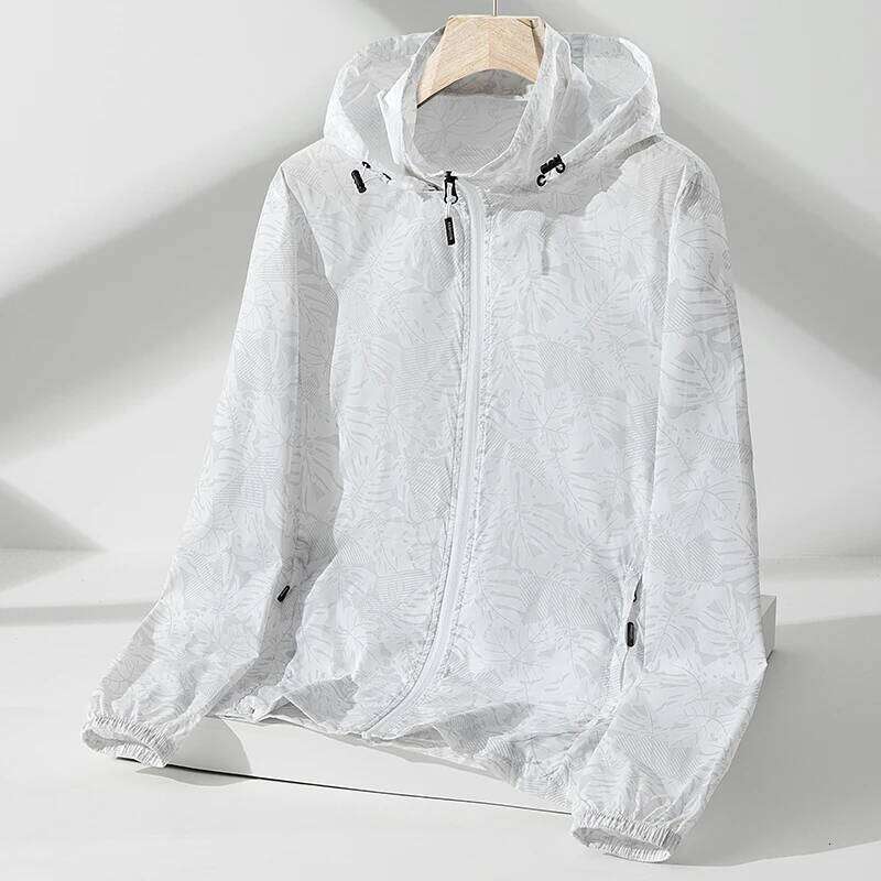 2024 UPF Sunscreen Coats Men's Breathable Sports Waterproof Jacket Summer UV Protection Outdoor Fishing Skin Coat 5xl W260626 - view 4