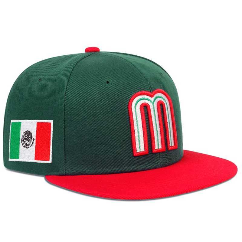 Flag Fashion M LEtter EMbroidery Baseball Cotton snapHats AdjustabLE Hip Hop Sport Hats Outdoor Sun hats M260626 - view 6