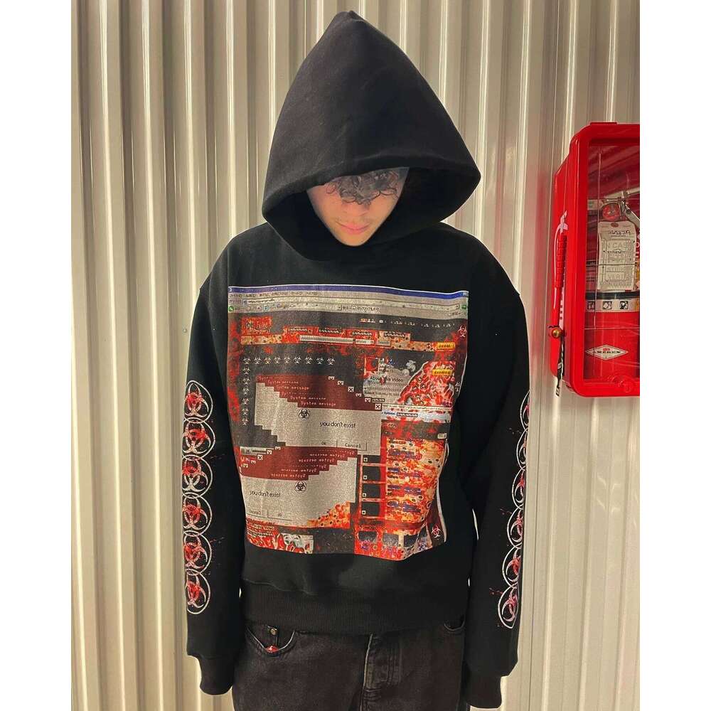 Harajuku Casual Grunge Hip Hop Streetwear Sweatshirt Gore Hoodies Women Tops Goth Oversized Hoodie Men Clothing Y2k Clothes W260626 - view 3