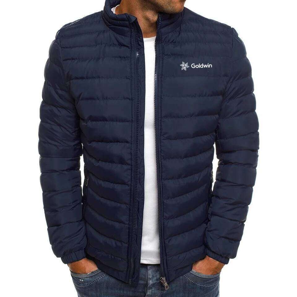 2024 Men's Goldwin Fashion Autumn/Winter Jacket Collar Parker Zipper Filled J260626