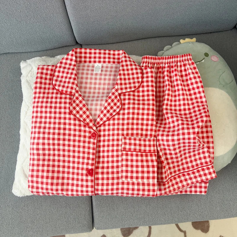 Summer shortsleeve pajama set for women comfortable and trendy shorts suitable wearing outside home wear 260625 - view 6
