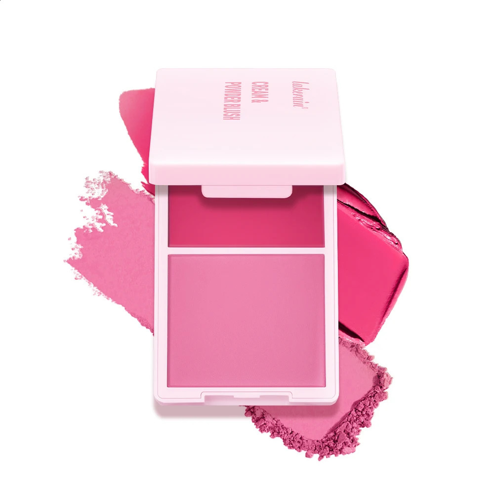 Blush Juvias Cream Powder Matte Blush Makeup Rose Pan Long-lasting Wearing High Pigment Natural Matte Blush Duo Coics 260625