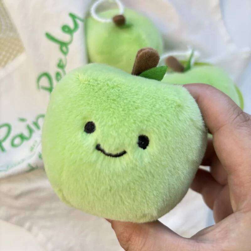 New Green Keychain,Plush Cute Keychain Soft Stuffed Plush Keyring for Kids' Backpack,Purse Fashion Bag Pendant 26Y0626 - view 7