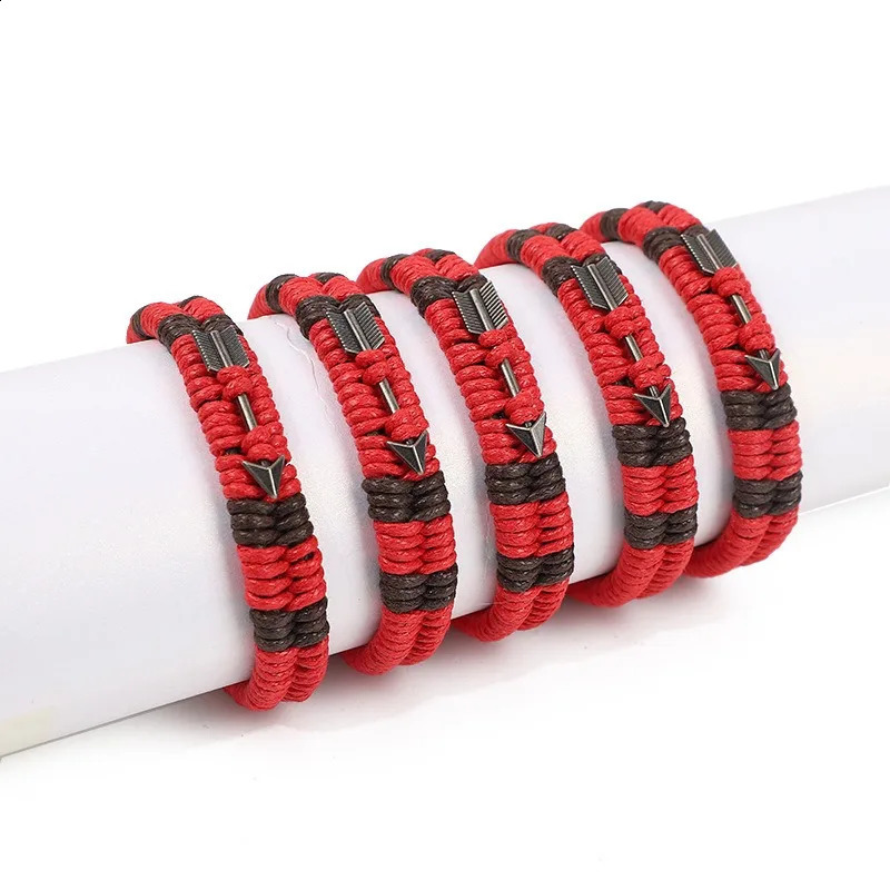 12pcs Handwoven Bracelet Couple Red Rope Hand Ethnic Style Simple Bow and Jewelry Wholesale 260617 - view 7